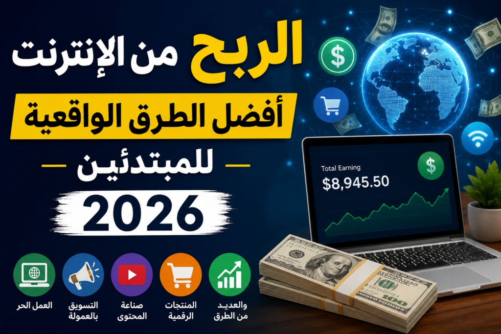 الربح من الإنترنت: أفضل الطرق الواقعية لبدء تحقيق دخل عبر الإنترنت 40862