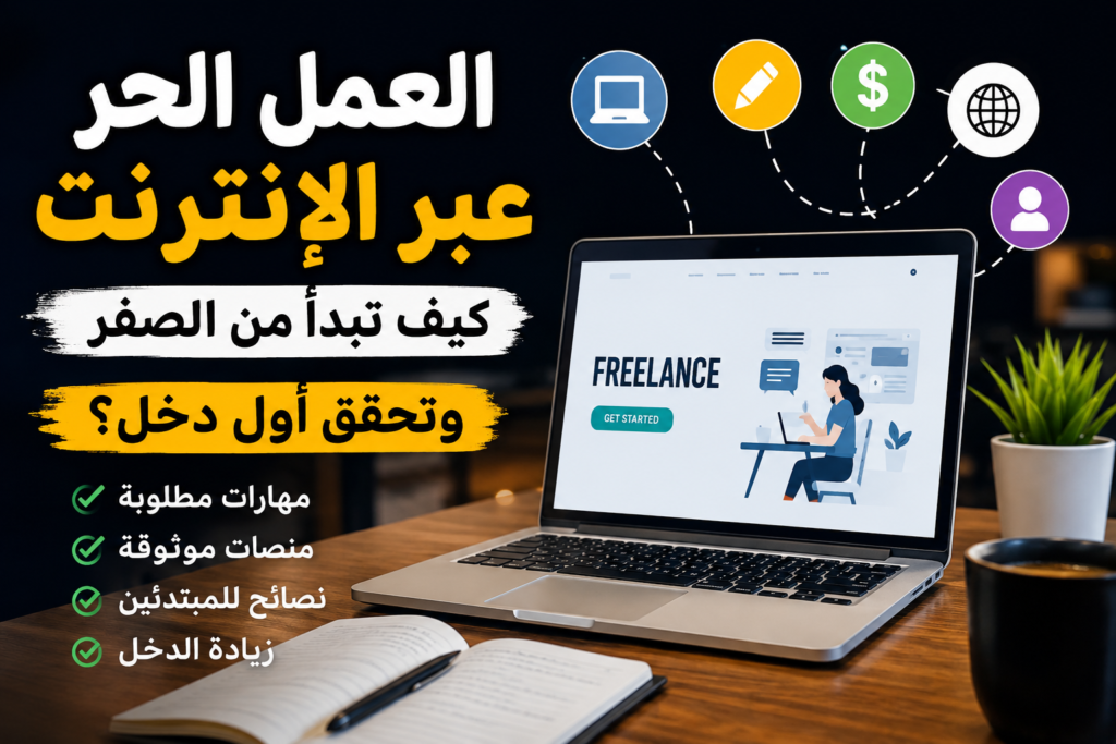 العمل الحر عبر الإنترنت: كيف تبدأ من الصفر وتحقق أول دخل؟ file 000000009c0881f492062d052f7ce9a5